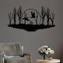 Wallity Estate Accesorio de Pared de Metal Negro